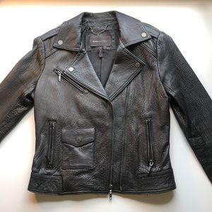 BCBG Leather Jacket